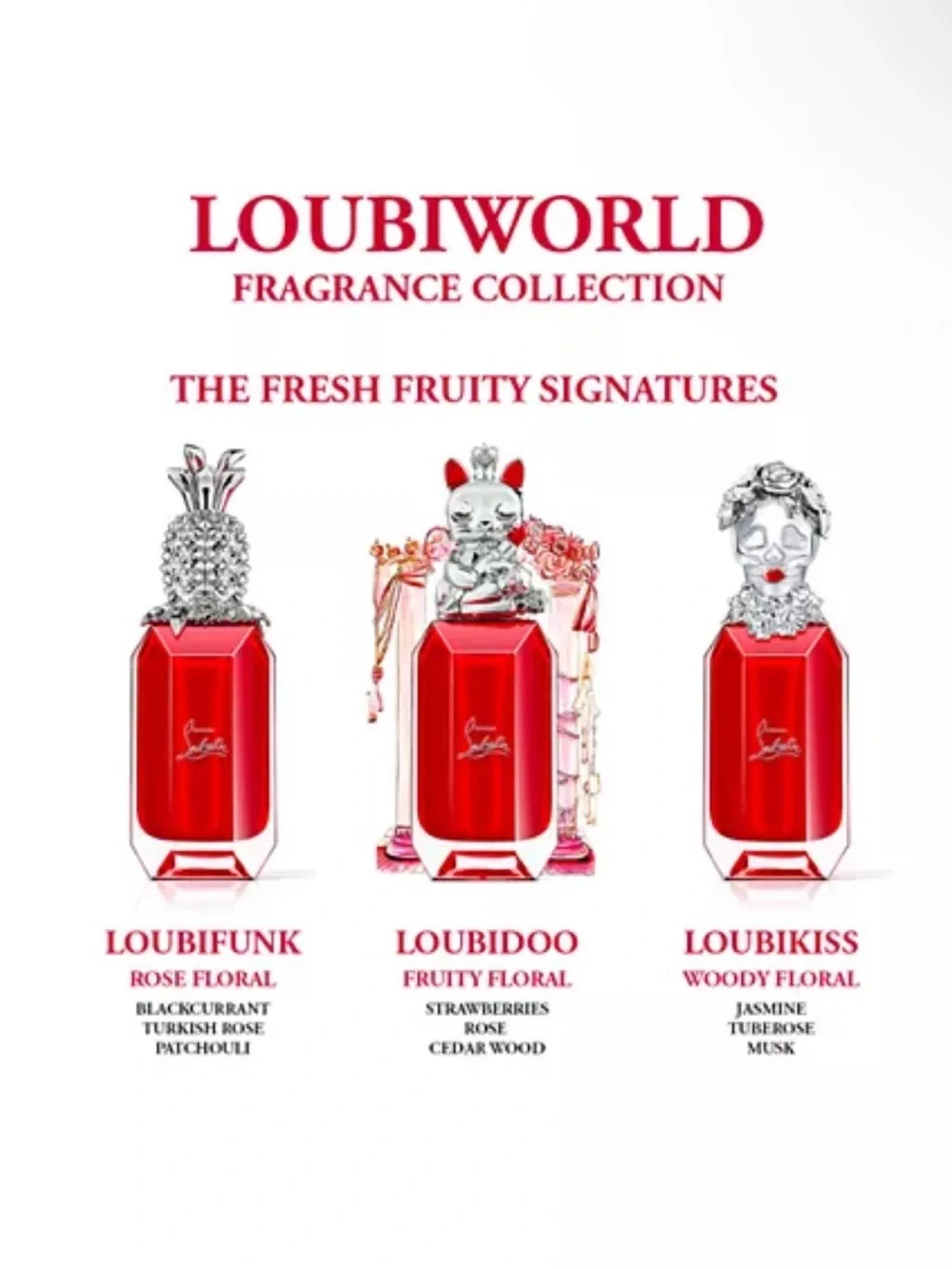 Christian Louboutin Loubiworld EDP Scent Library 11 x 2 ml Signature Fragrances
